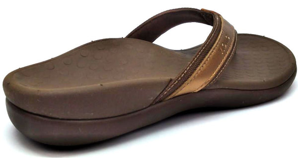 Vionic Women's Tide II Sandals Thong Leather Orthaheel Flip Flop Comfort