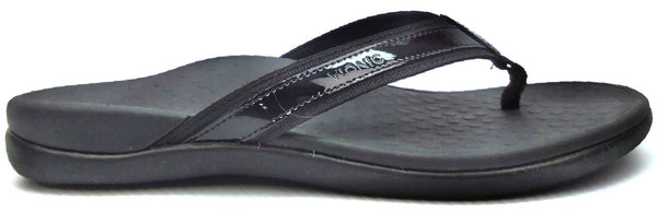 Vionic Women's Tide II Sandals Thong Leather Orthaheel Flip Flop Comfort