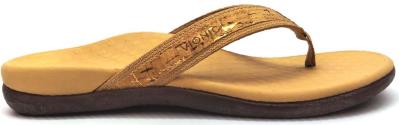 Vionic Women's Tide II Sandals Thong Leather Orthaheel Flip Flop Comfort