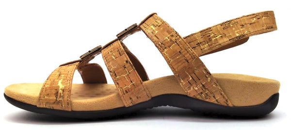 Vionic Women's Amber Sandals Orthotic Adjustable Straps Comfortable Slingback