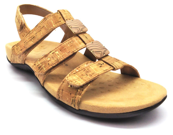 Vionic Women's Amber Sandals Orthotic Adjustable Straps Comfortable Slingback