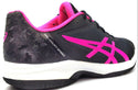 ASICS Women's Gel-Court Speed Running Shoes Lace-up Black Hot Pink White Size 11