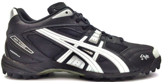 ASICS Women's Gel-V Cut MT Turf Hockey Cleats Black White Silver Size 11