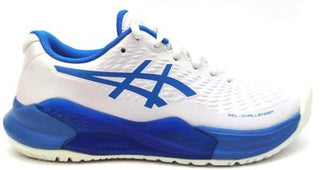 Buy white-blue-coast Asics Women&#39;s GEL-Challenger 14 Tennis Shoes Athletic Sneakers Wingwall Lace Up
