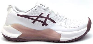 Buy white-dusty-mauve Asics Women&#39;s GEL-Challenger 14 Tennis Shoes Athletic Sneakers Wingwall Lace Up