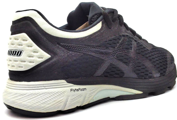 ASICS Women's GT-4000 Running Shoes Lace-up Black Green Grey Size 7.5 Wide D