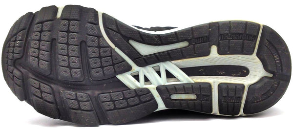 ASICS Women's GT-4000 Running Shoes Lace-up Black Green Grey Size 7.5 Wide D
