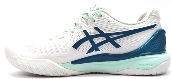 Asics Women's GEL-Resolution 9 Tennis Shoes Dynawall Athletic Sneakers Lace Up