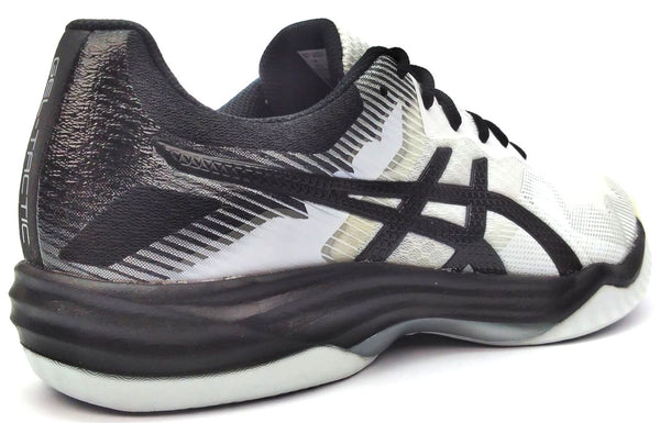 ASICS Men's GEL-Tactic 3 Volleyball Shoes Indoor Lace-up White Black Size 9