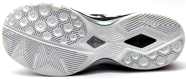 ASICS Men's GEL-Tactic 3 Volleyball Shoes Indoor Lace-up White Black Size 9