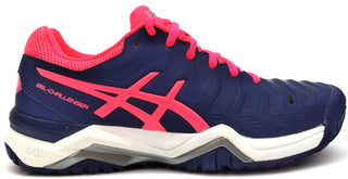 ASICS Women's Gel-Challenger 10 Tennis Shoes White Silver Powder Blue Size 6H