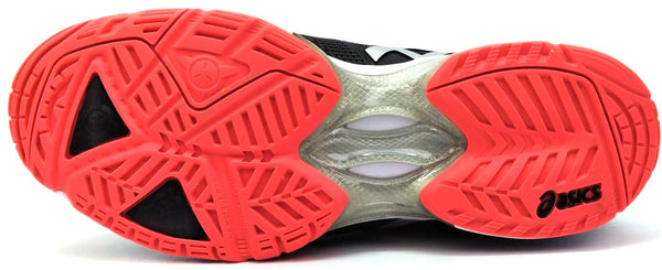 ASICS Women's GEL-Solution Speed 3 Tennis Shoes Black Silver Diva Pink Size 10