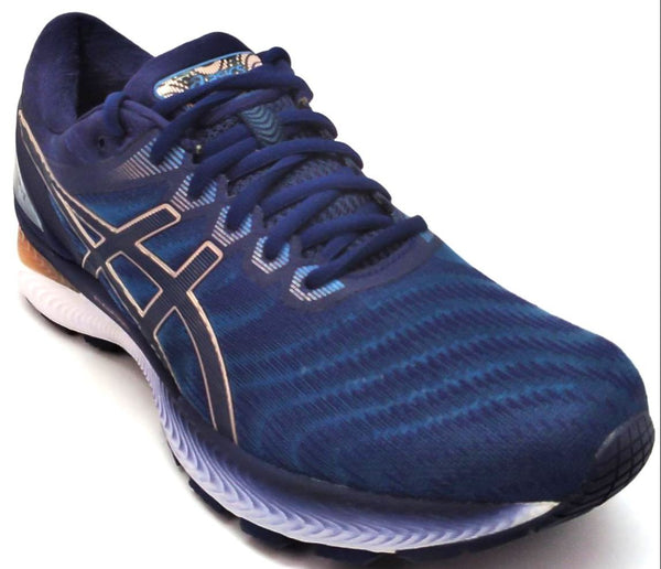 ASICS Women's GEL-Nimbus 22 Running Shoes Grey Floss Peacoat Size 11.5 2E