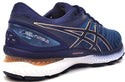 ASICS Women's GEL-Nimbus 22 Running Shoes Grey Floss Peacoat Size 11.5 2E