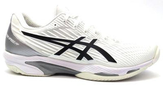 Buy white-black ASICS Men&#39;s Solution Speed FF 2 Tennis Shoes Athletic Sneaker FlyteFoam