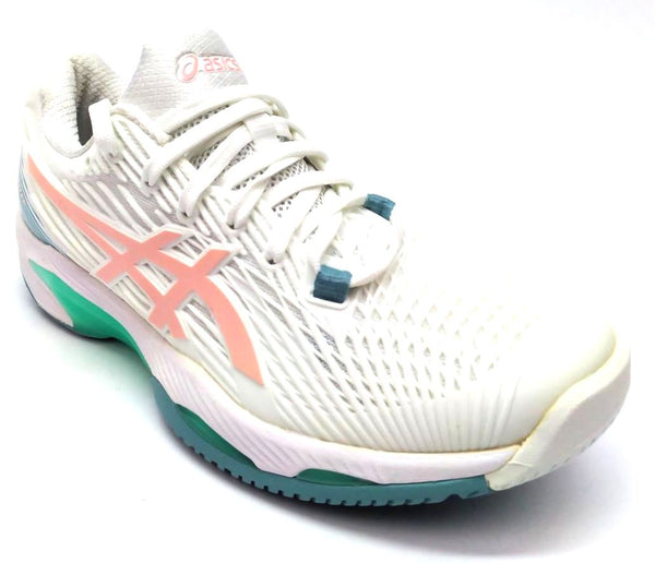 ASICS Women's Solution Speed FF 2 Tennis Pickleball Shoes Flytefoam Lace Up