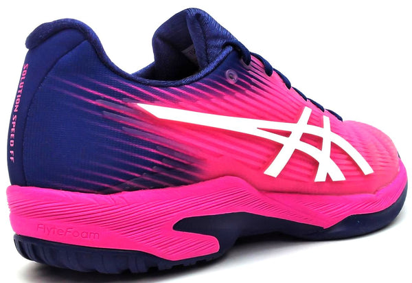 ASICS Women`s Solution Speed FF Tennis Shoes Lace-up Lightweight Comfort