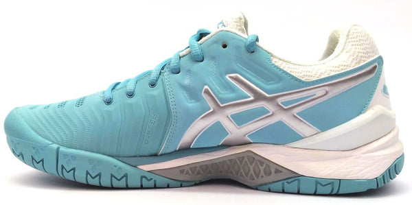 ASICS Women's GEL-Resolution 7 Tennis Court Shoes Athletic Sneakers Lace Up