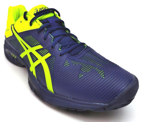 ASICS Men's Gel-Solution Speed 3 Tennis Pickleball Shoes Sneakers Lace Up