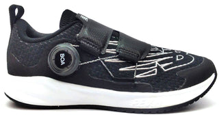 New Balance Kids Unisex FuelCore Reveal BOA Running Shoes Black White Size 1 M