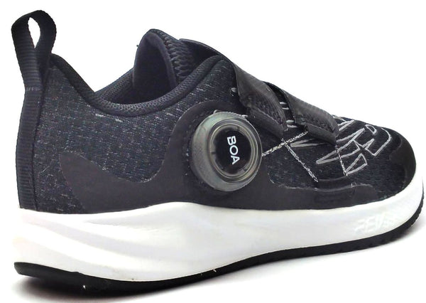 New Balance Kids Unisex FuelCore Reveal BOA Running Shoes Black White Size 1 M