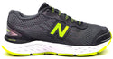 New Balance Kids 680v5 TechRide Running Shoes Grey Green White Size 1.5 M