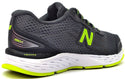 New Balance Kids 680v5 TechRide Running Shoes Grey Green White Size 1.5 M