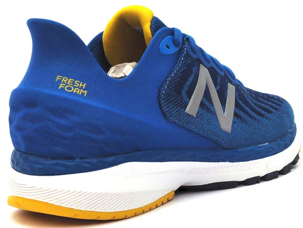 New Balance Kids Fresh 860v11 Running Shoes Lace-up Blue White Size 1 W