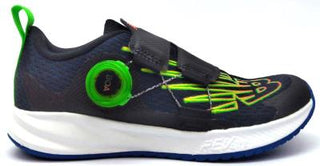 Buy black-blue-green New Balance Kids Boy&#39;s FuelCore Reveal BOA Running Shoes Lace-up Lightweight