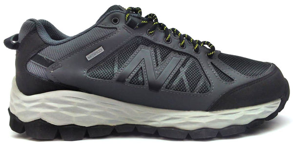 New Balance Men's Fresh Foam Hiking Shoes Waterproof Black Grey White Sz 8.5 EE