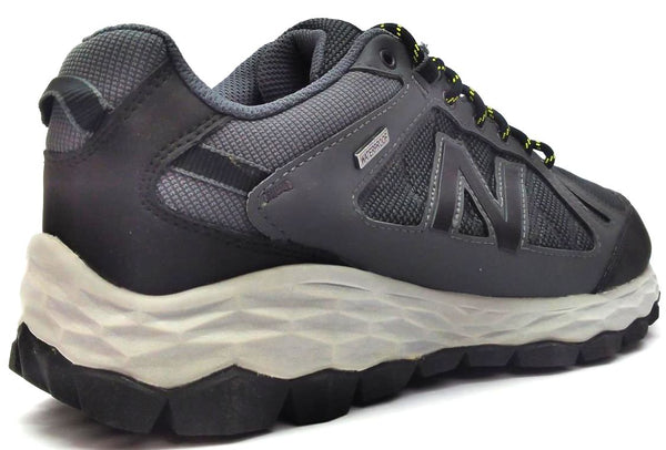 New Balance Men's Fresh Foam Hiking Shoes Waterproof Black Grey White Sz 8.5 EE