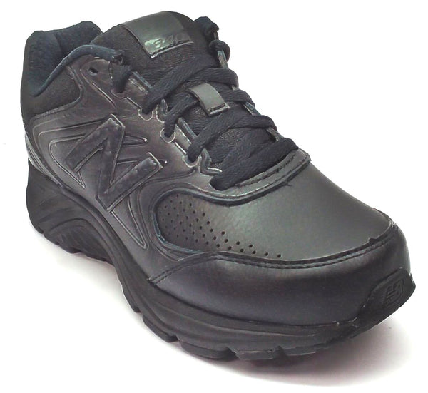 New Balance Women's WW840BK2 Walking Shoes Leather Athletic Sneakers Lace Up