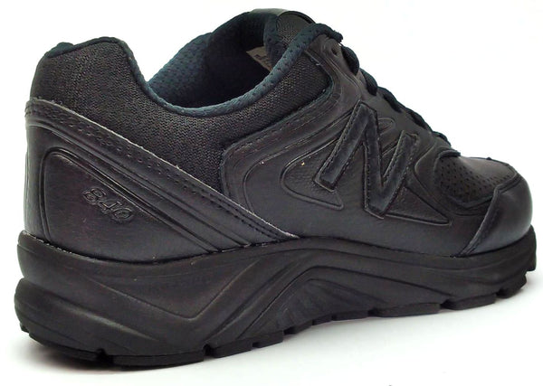 New Balance Women's WW840BK2 Walking Shoes Leather Athletic Sneakers Lace Up