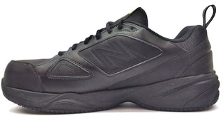 New Balance 627v2 Men's Work Shoes Leather Steel Toe Lace-up Black Size 12 D
