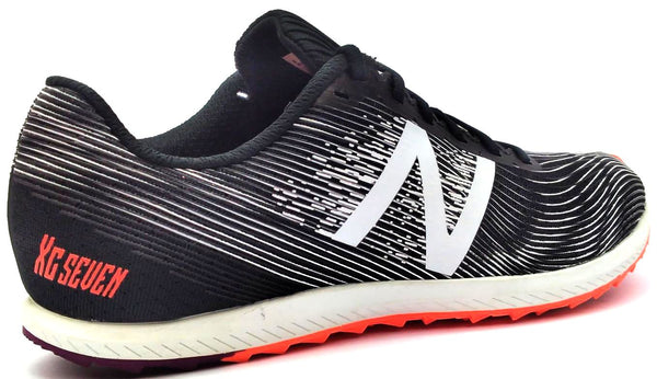 New Balance Women's XC Seven Track Running Shoes Cleated Black White Size 10 B