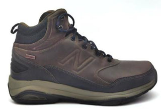Buy grey-brown New Balance Men&#39;s MW1400 Hiking Boots Trail Walker Rollbar Waterproof Lace Up