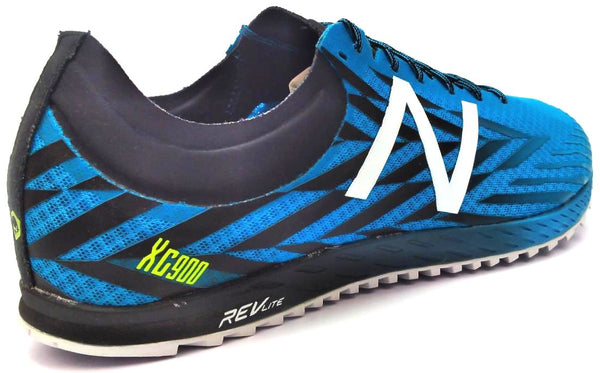 New Balance Men's XC900 Running Shoes Track Cleated Blue Black White Size 11.5 D