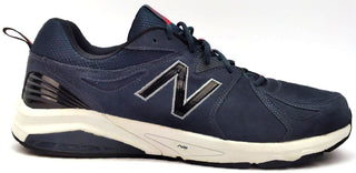 New Balance Men's 857v2 Training Shoes Lace-up Dark Blue Grey White Size 18