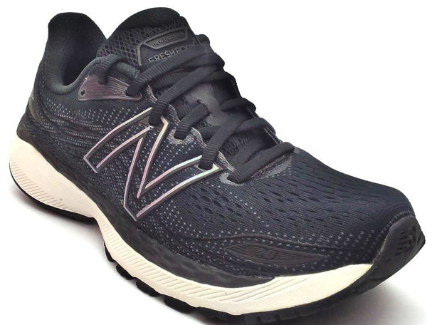 New Balance Women's Fresh Foam 880 Running Shoes Lace-up Black White Size 7 B