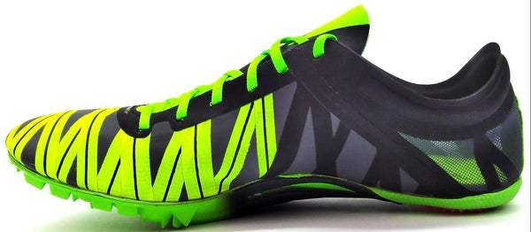 New Balance Men's Running Shoes SD400v2 Cleated Black Neon Green Size 10.5 D
