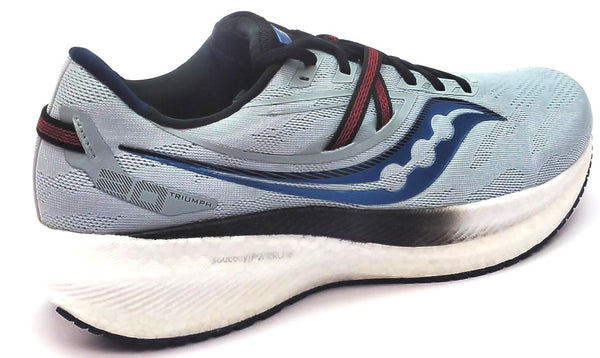 Saucony Men's Triumph 20 Running Shoes Lace-up Lightweight Breathable Comfort