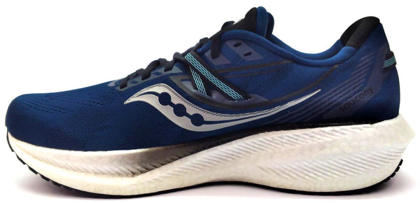 Saucony Men's Triumph 20 Running Shoes Lace-up Lightweight Breathable Comfort