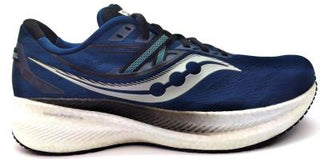 Buy twlight-black Saucony Men's Triumph 20 Running Shoes Lace-up Lightweight Breathable Comfort