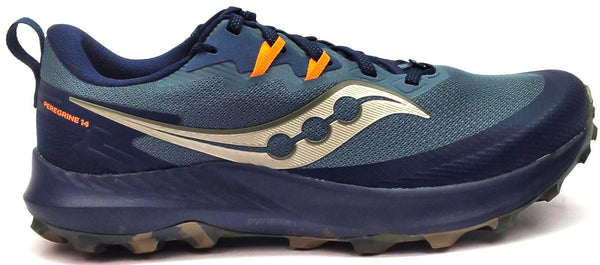Saucony Men's Peregrine 14 Running Shoes Lace-up Lightweight Breathable Comfort