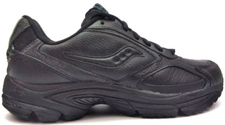 Saucony Women's Grid Omni Walker Walking Shoes Leather Lace-up Breathable