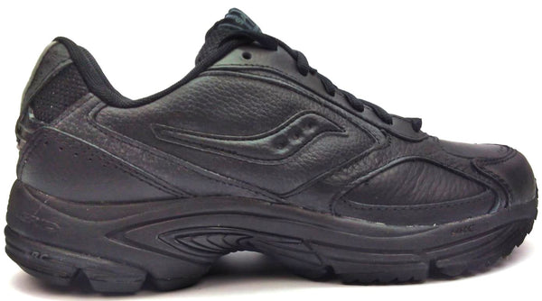 Saucony Women's Grid Omni Walker Walking Shoes Leather Lace-up Breathable