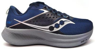 Buy tide-sliver Saucony Men&#39;s Ride 17 Running Walking Shoes PWRRUN+ Athletic Sneaker Lace Up