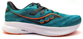 Buy agave-marigold-sarcelle Saucony Men&#39;s Guide 16 Running Shoes PWRRUN Lightweight Breathable Sneakers