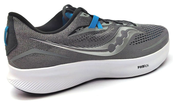 Saucony Men's Ride 15 Running Training Shoes PWRRUN Low Top Athletic Sneakers