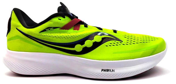 Saucony Men's Ride 15 Running Training Shoes PWRRUN Low Top Athletic Sneakers